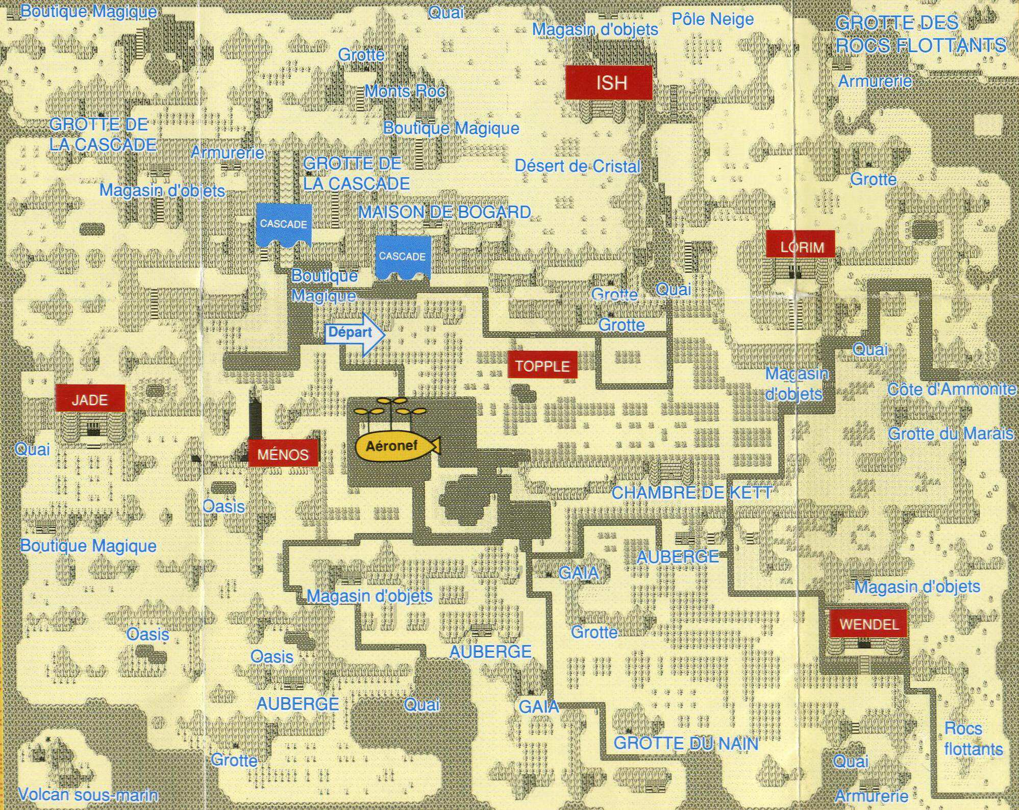 La carte du monde